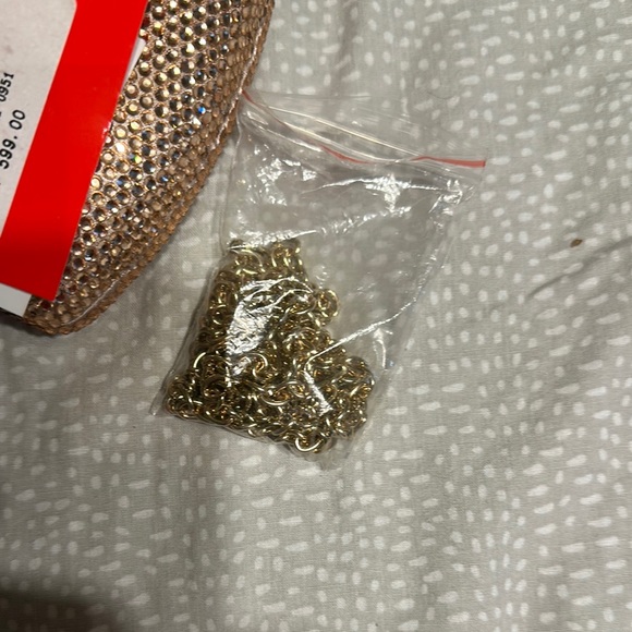 TIA Accessories Gold Clutch Bag - Picture 6 of 8